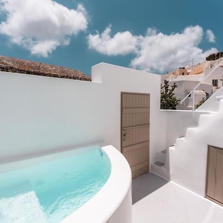 Вилла Akri Santorini With Heated Jacuzzi Emporio  Экстерьер фото