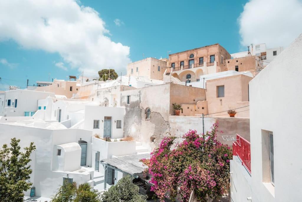 Вилла Akri Santorini With Heated Jacuzzi Emporio  Экстерьер фото